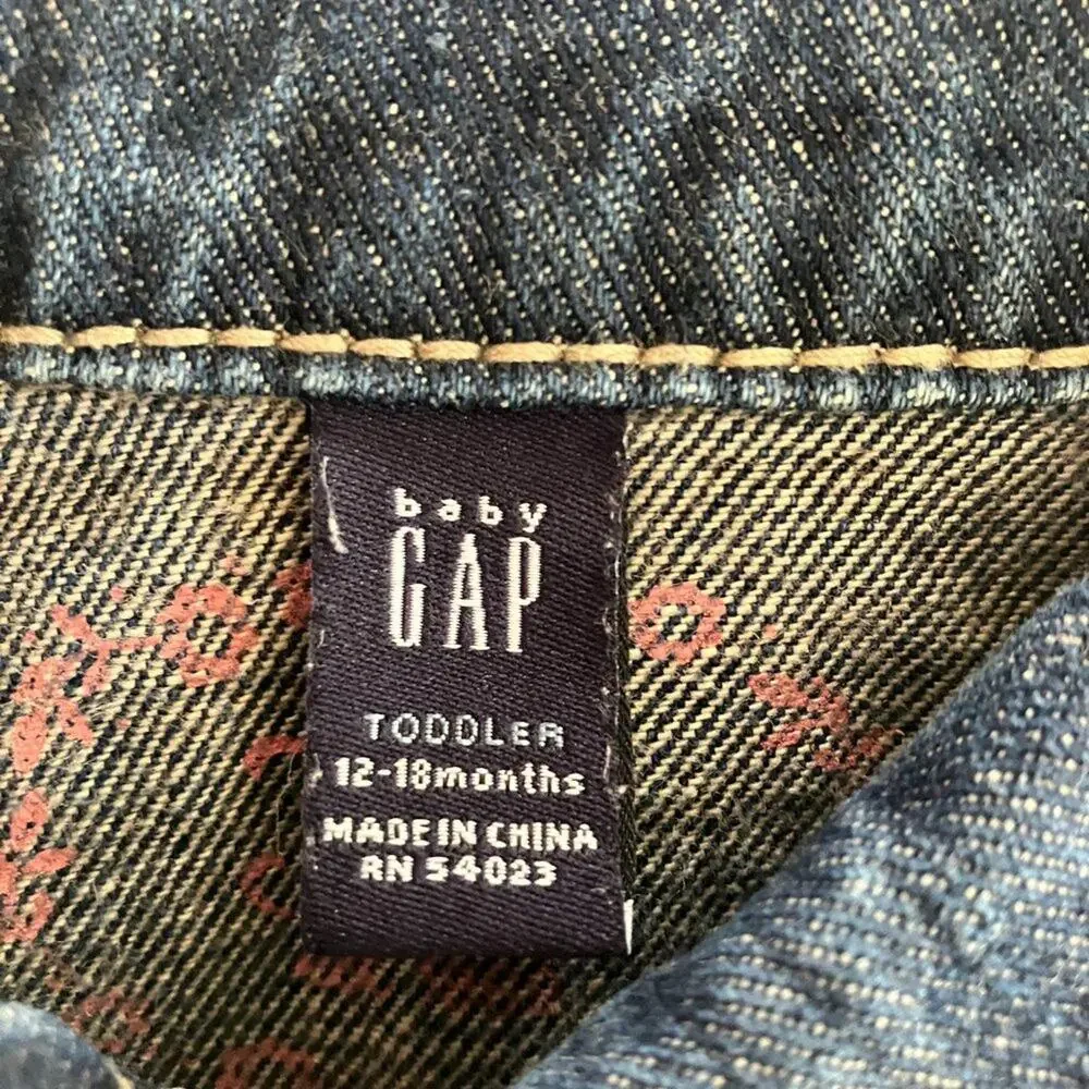 Baby Gap Vintage Jean Jacket 12Months